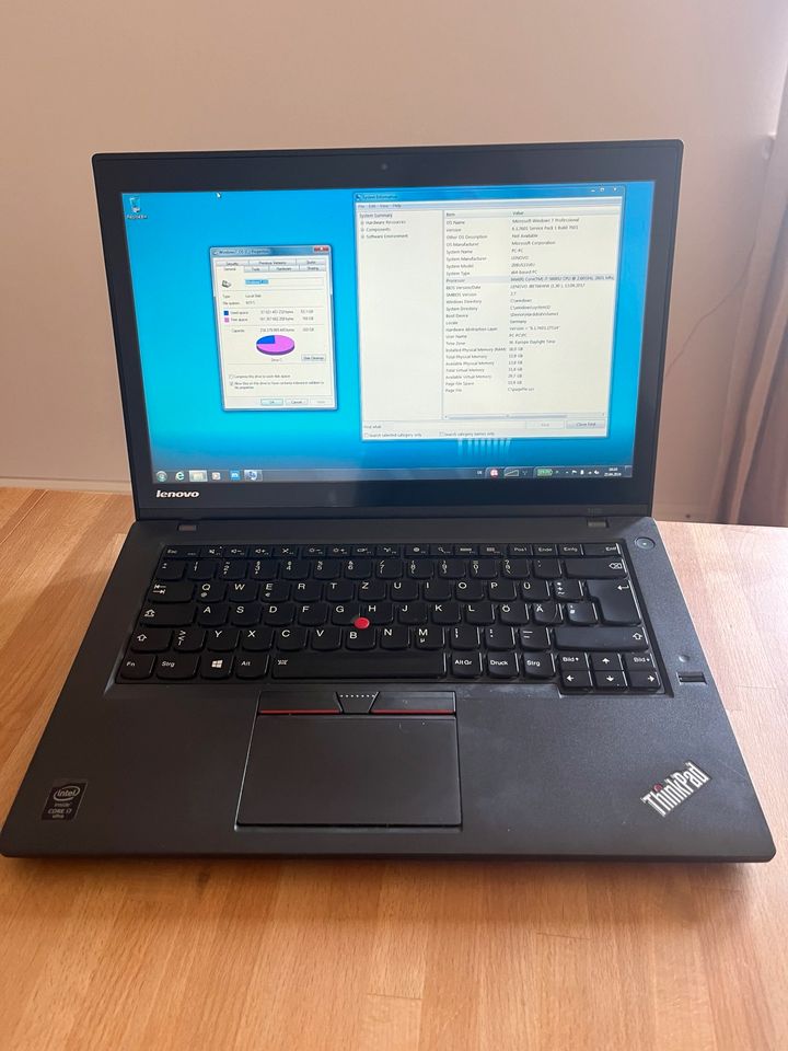 Lenovo ThinkPad T450, 16 GB RAM, Intel Core i7 in München