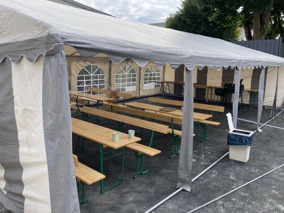 Partyzelt Festzelt 6x10 Meter Eventzelt Hochzeit Taufe Geburtstag in Neunkirchen a. Brand