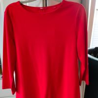 Sweatshirt elegant mit raffiniertem Rücken rot Hessen - Tann Vorschau