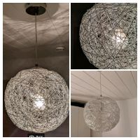 Designer Lampe * Kugel * Silber * Silberdraht * |Deckenlampe Bayern - Hemhofen Vorschau