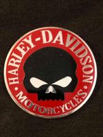 3D Harley Davidson Aufkleber, Willie-G, Rot-Chrom Sachsen-Anhalt - Halberstadt Vorschau