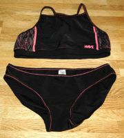 Bikini / Badeanzug 2 tlg. schwarz+pink Gr.146/152 Neuwertig Nordrhein-Westfalen - Senden Vorschau