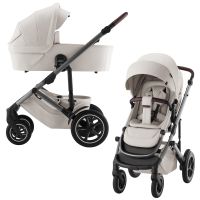 Britax Römer SMILE 5Z - 2in1 Kinderwagen-Set - Soft Taupe LUX - inkl. Babywanne + Sportsitz + XXL-Zubehörpaket - NEU Hessen - Fulda Vorschau