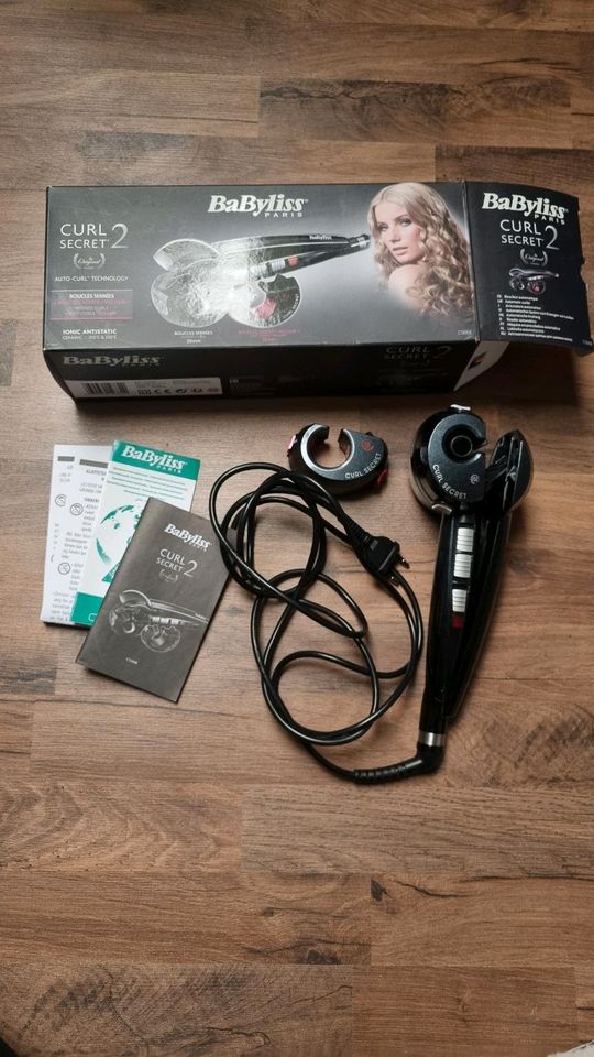 Lockenstab BaByliss Curl Secret 2 schwarz OVP in Nürnberg (Mittelfr)