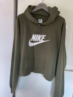 Nike Hoodie Gr. XL cropped khaki wie neu Nordrhein-Westfalen - Hamm Vorschau