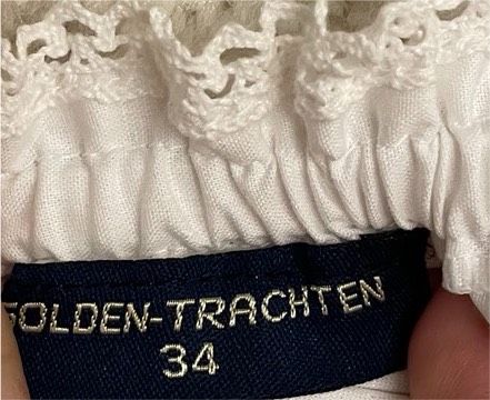 XS 34 Dirndlbluse Golden Trachten in Wallersdorf