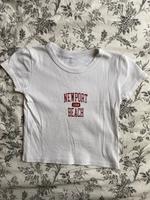 gecropptes T-Shirt von Brandy Melville Bayern - Randersacker Vorschau
