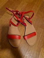 Riemensandalette Gr. 40 in rot Baden-Württemberg - Rastatt Vorschau
