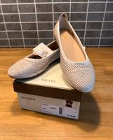 Venturini Ballerinas Glatt-Leder beige Gr. 36/37 Neu&OVP Sachsen-Anhalt - Halle Vorschau