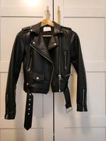 lederjacke Schwarz Jacke Bershka Zara H&M XS Größe 34 Innenstadt - Köln Altstadt Vorschau