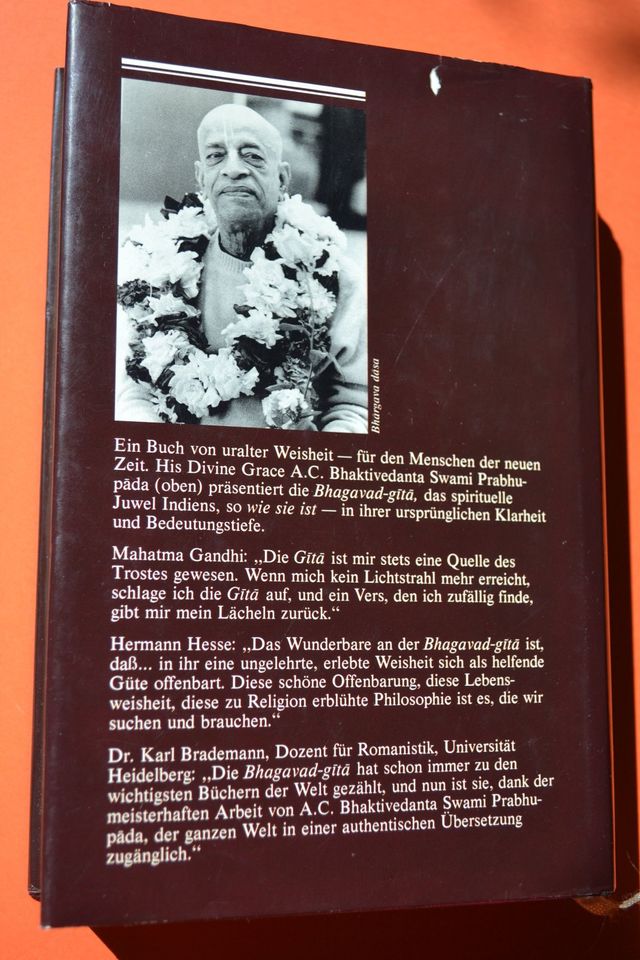 BHAGAVAD-GITA wie sie ist - A. C. Bhaktivedanta Swami Prabhupada in Berlin