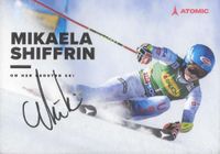 Autogrammkarte mit original Handsignatur ++ MIKAELA SHIFFRIN ++ Bayern - Deuerling Vorschau