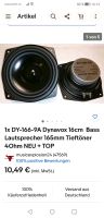 Lautsprecher Bass ohm 4 165 mm Bielefeld - Bielefeld (Innenstadt) Vorschau