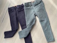 2x Cordhose Hose ZARA blau türkis 98/104 slim Stuttgart - Botnang Vorschau