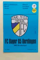 UEFA-Cup Jena - Bayer 05 Uerdingen Sachsen - Dohna Vorschau