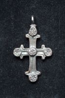 Historische Replik Kreuz von Bannockburn, 925er Silber mit Kette Niedersachsen - Undeloh Vorschau