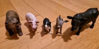 Schleich Black Angus Bulle Braunbär Esel Schwein Hund Sachsen - Neumark Vorschau