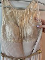 Knielanges champagnerfarbenes Kleid (Brautmode, Hochzeit) Buchholz-Kleefeld - Hannover Groß Buchholz Vorschau