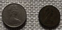 Münze Neuseeland 5 + 10 Cent Schilling  Elisabeth II 73 + 67 Schleswig-Holstein - Bad Oldesloe Vorschau