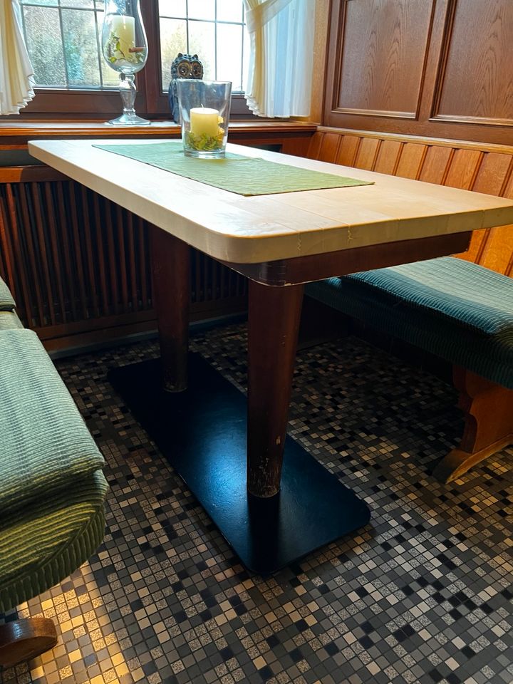 nur noch 3 schöne Gaststätten Tische mit Ahorn Platte in Rosendahl