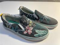 Gr.36 H&M Slipper Blümchenmuster/Kinderschuhe/Sommerschuhe/blau Niedersachsen - Schladen Vorschau