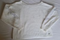 Strickpullover schulterfrei, Spitzen-Details an den Armen Nordrhein-Westfalen - Paderborn Vorschau