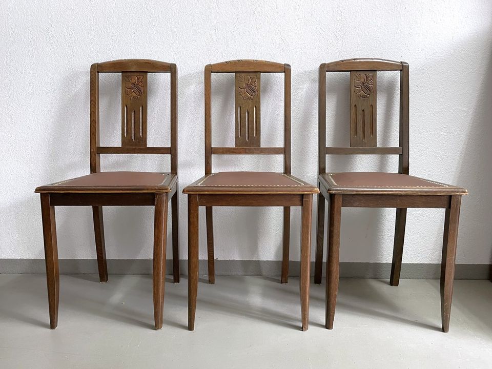 alte Stühle je 90€ antik Art Deco Vintage antik Jugendstil in Dresden