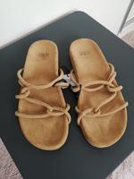 Zara Wildleder Sandalen beige nude Clogs Pantolette Slides Bayern - Nürnberg (Mittelfr) Vorschau