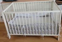 Baby Bett IKEA Weiß inkl Matratze und Nest München - Thalk.Obersendl.-Forsten-Fürstenr.-Solln Vorschau