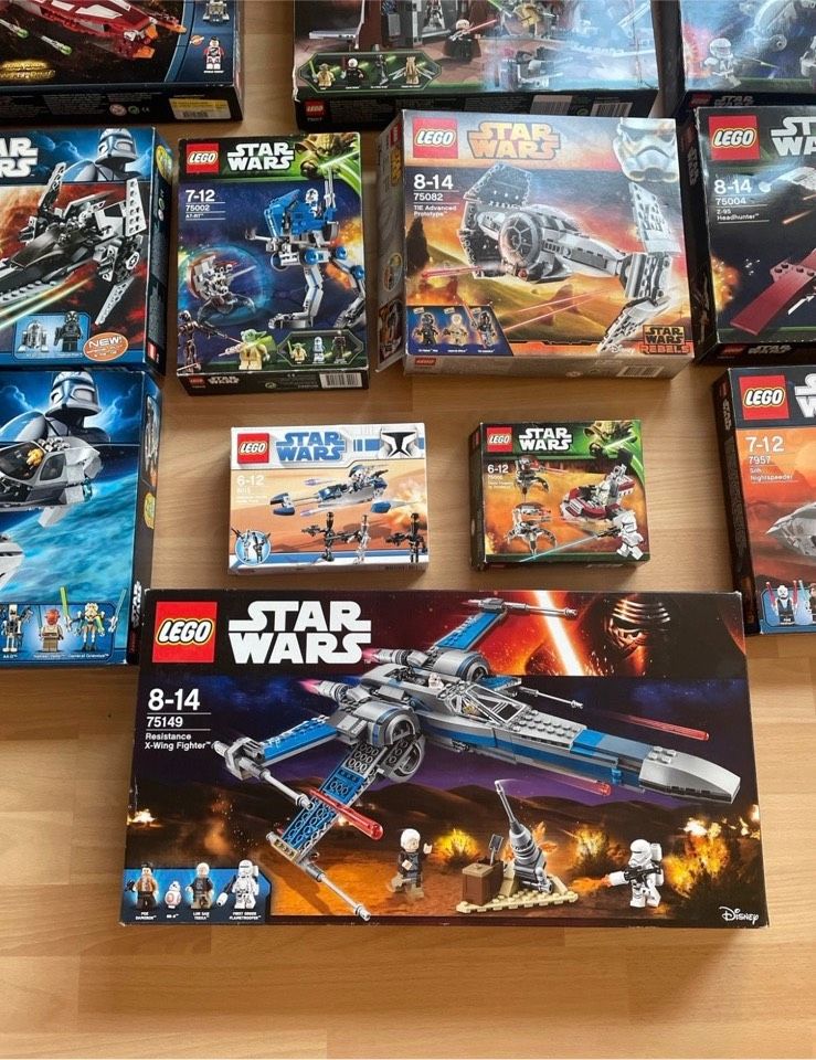 Lego Star Wars 75135 8092 9497 75149 75017 75013 8015 7915 75002 in Paderborn