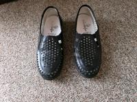 Leder-Slipper schwarz Gr.37 Naturläufer Berlin - Mahlsdorf Vorschau