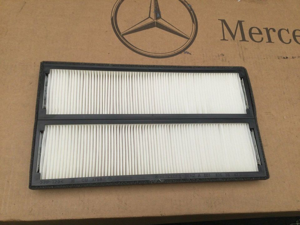 A0018353047 orig Mercedes Benz Pollen filter Lüftung hinten W638* in Gera