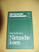 de Gruyter Studienbuch / Nietzsche lesen- Mazzino Montinari Nordrhein-Westfalen - Paderborn Vorschau