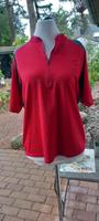 Nike Damen Sport Shirt warmes rot Niedersachsen - Wedemark Vorschau