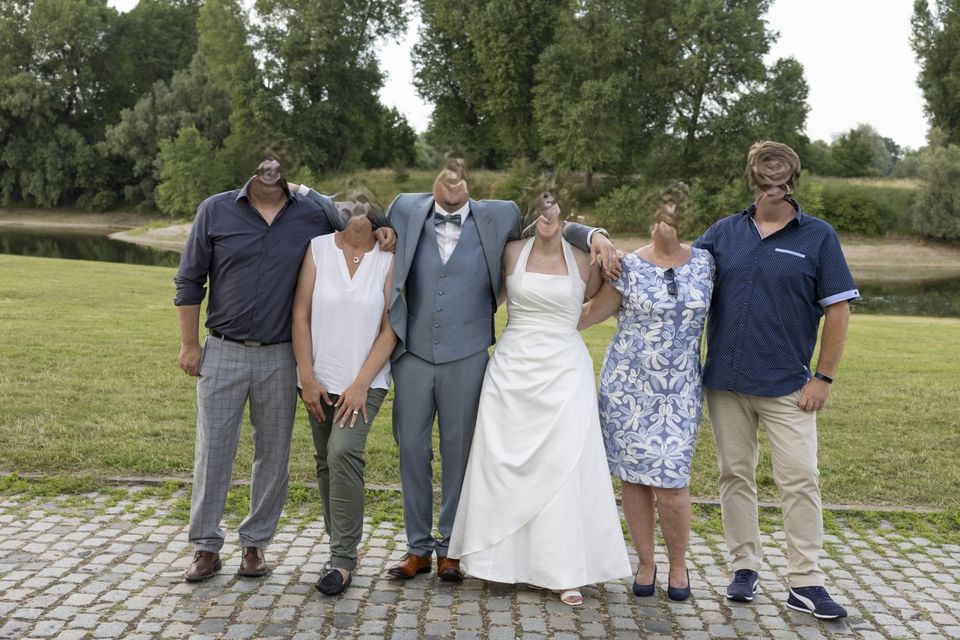 Brautkleid / Hochzeitskleid von Amélie in Ivory / Gr. 40 in Mönchengladbach