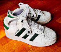 Adidas Superstar Plateau Sneaker,Schuhe,Bold,Größe 38,weiß/grün Kiel - Russee-Hammer Vorschau