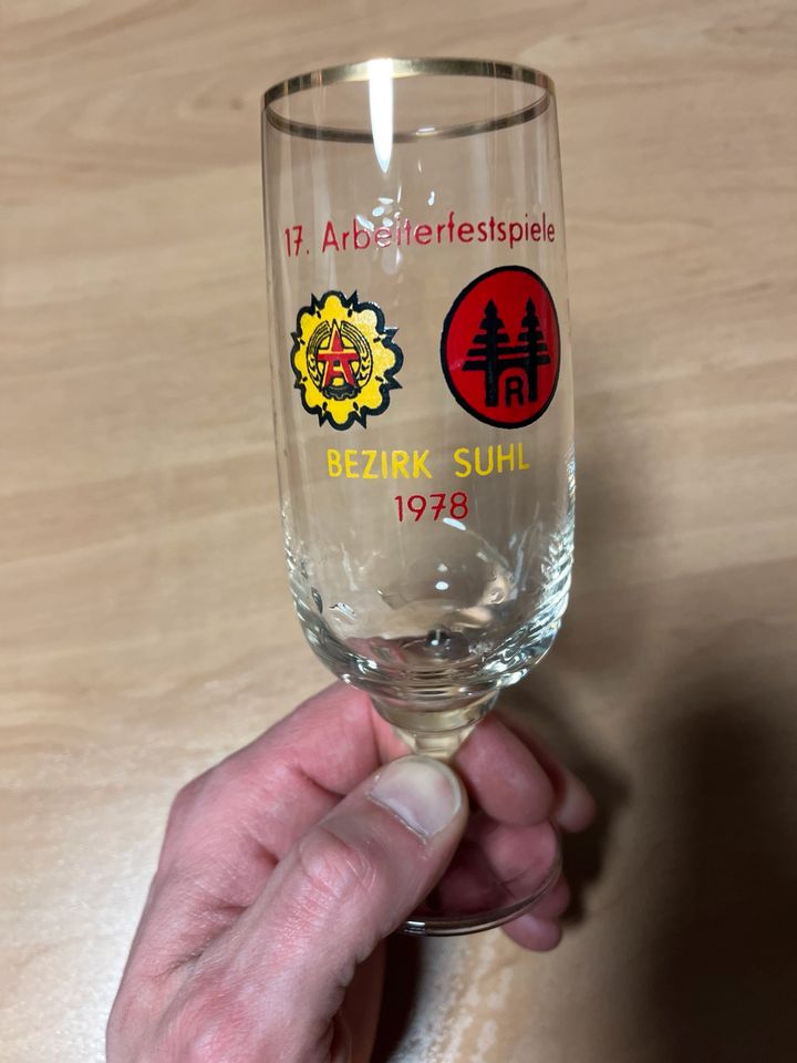 DDR BIERGLAS SAMMLUNG ( Sammelgläser ) in Auengrund