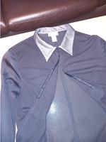 elegante schwarze Bluse in Größe 42 Hessen - Weinbach Vorschau
