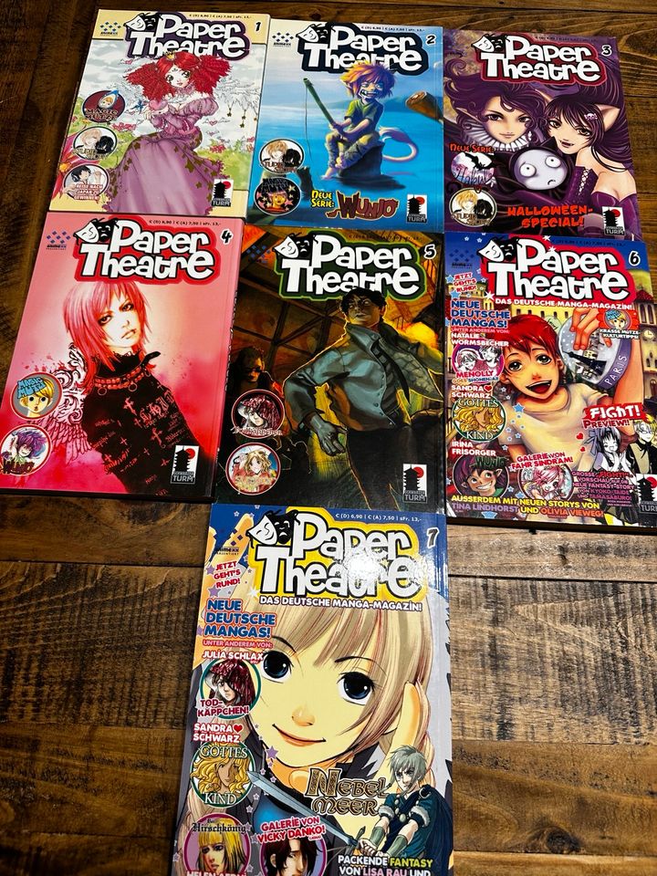 Manga Magazine:  Paper Theatre Band 1-7 in Dresden