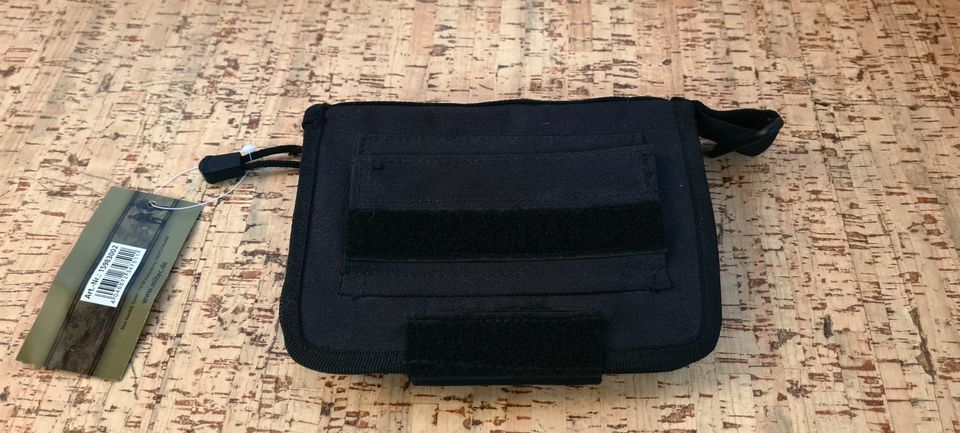 Meldeblock Organizer Case schwarz Notizen Pouch in Lindlar