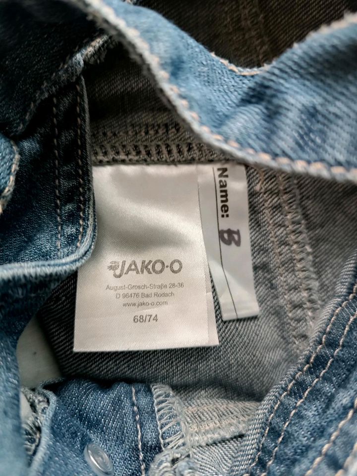 Jako-O Jeans Overall in Größe 68/74 in Darmstadt