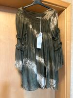 Made in Italy Kleid Tunika Seide Braun 38 40 42 Tredy Zukauf Nordrhein-Westfalen - Minden Vorschau