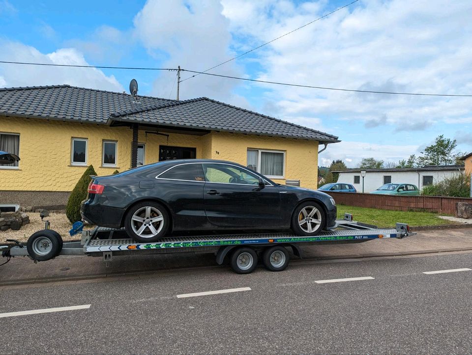 Autotransporter Autoanhänger Kfz Pkw Anhänger Verleih mieten in Sulzbach (Saar)