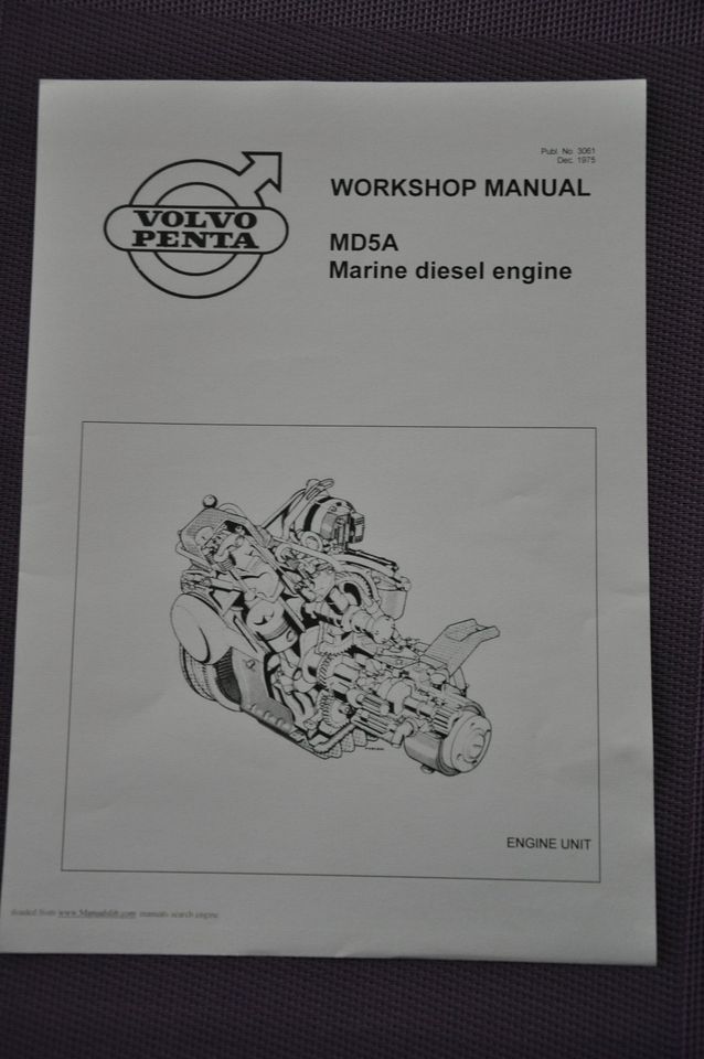 Volvo Penta MD5A, MD5B Workshop Manual (Reparaturanleitung) in  Schleswig-Holstein - Glückstadt | Bootszubehör kaufen | eBay Kleinanzeigen  ist jetzt Kleinanzeigen