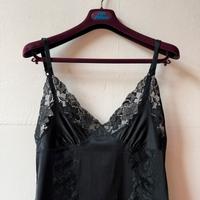 Vintage Dolce & Gabbana Top Satin schwarz Spitze Düsseldorf - Oberbilk Vorschau