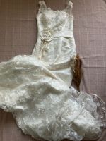 Hochzeitskleid zum Schnüren aufwändige Stickerei & Perlen Wandsbek - Hamburg Eilbek Vorschau