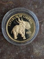 Gold Goldmünze Münze 100 Dollars 1979 Elefant Niedersachsen - Sande Vorschau