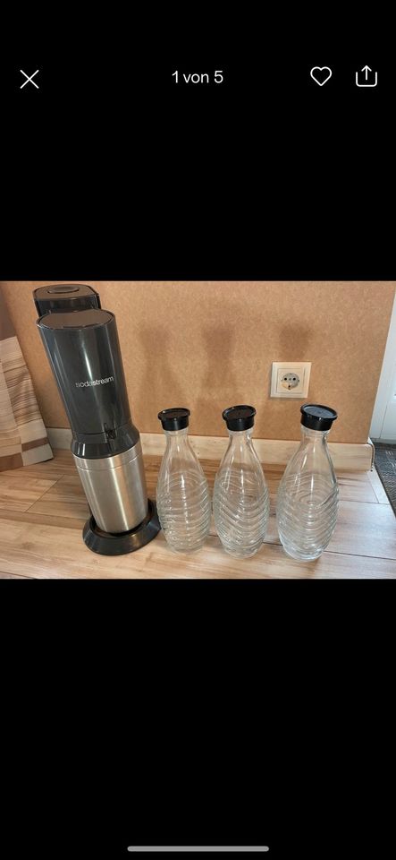 SodaStream inklusive 3 Glasflaschen in Neumünster