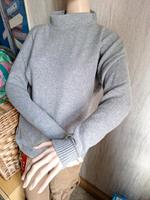 Pullover Gr.38 / 40 grau comma, Stehkragen Sachsen - Dippoldiswalde Vorschau