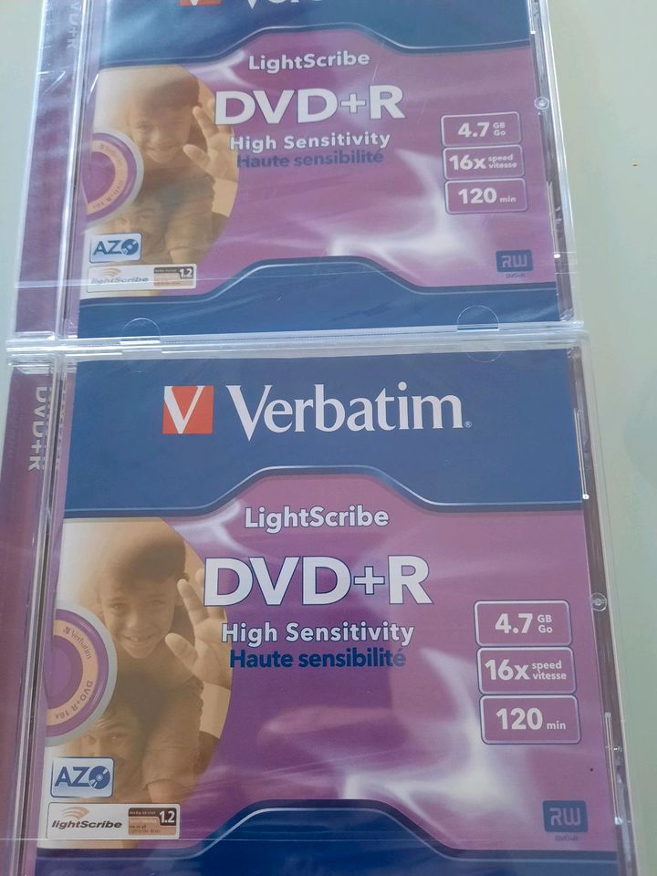 2x Verbatim DVD+R 4.7 GB 16xSpeed / in Buxtehude